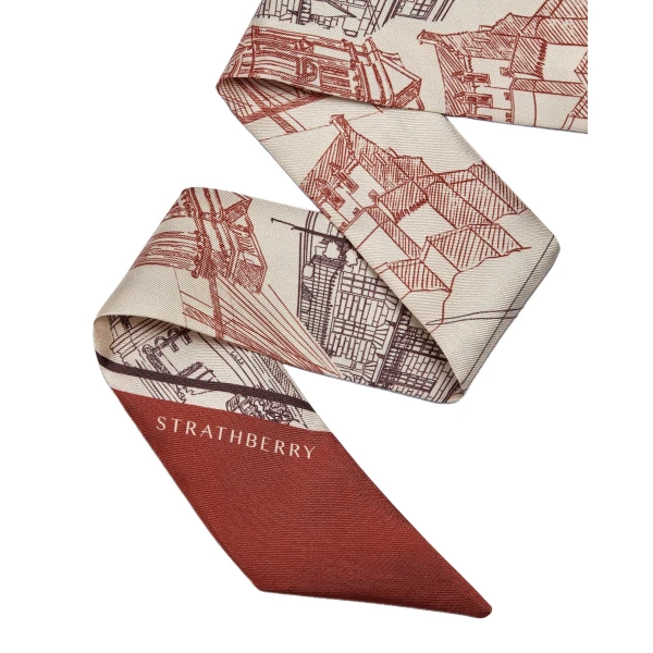 Strathberry skinny scarf
