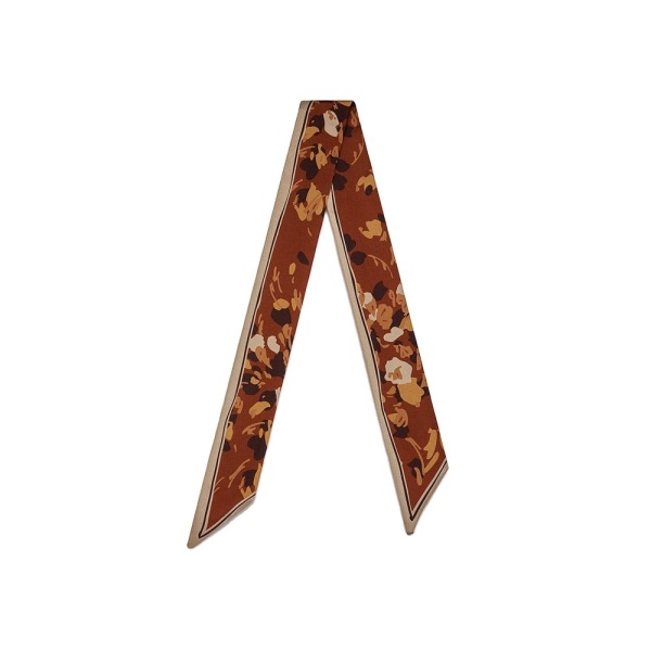 Strathberry Silk Skinny Scarf