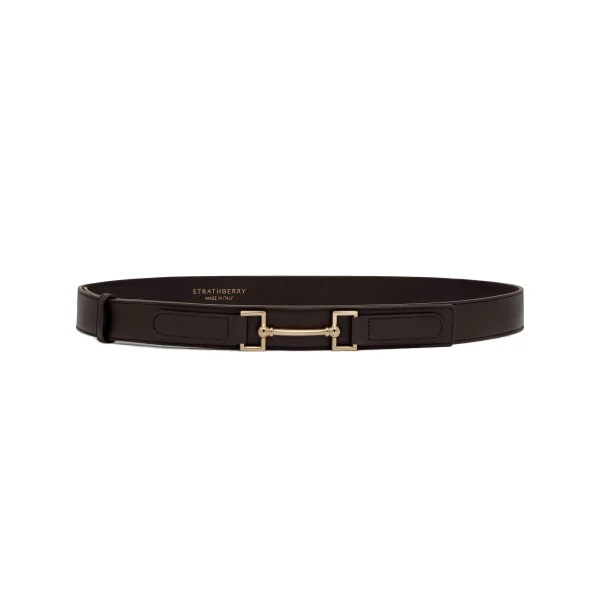 Strathberry Stockbridge Belt Espresso