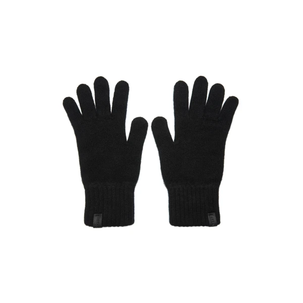 Strathberry Westray Cashmere Gloves Black