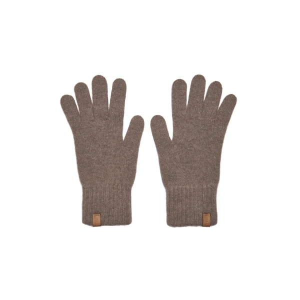 Strathberry Westray Cashmere Gloves Otter