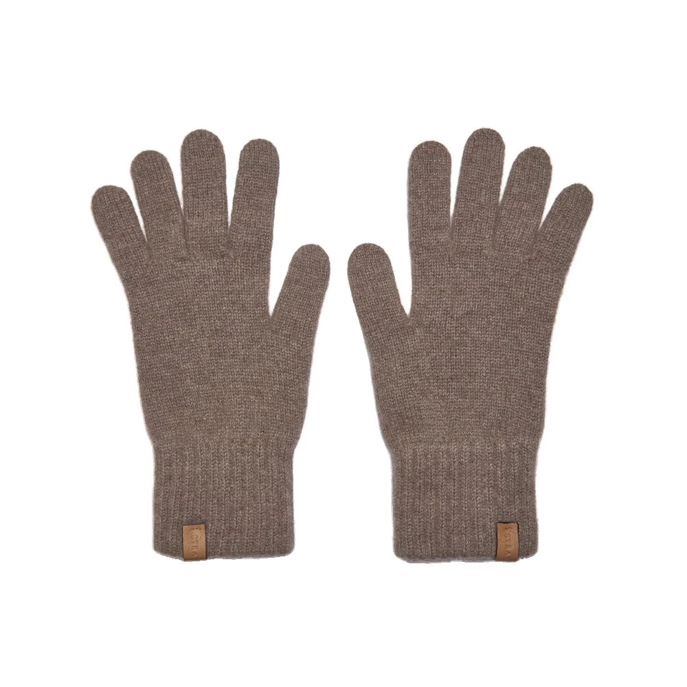 Strathberry Westray Cashmere Gloves in Otter Strathberry Westray Cashmere Gloves