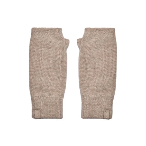 Strathberry Westray Fingerless Cashmere Gloves