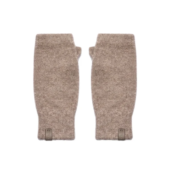 Strathberry Westray Fingerless Cashmere Gloves