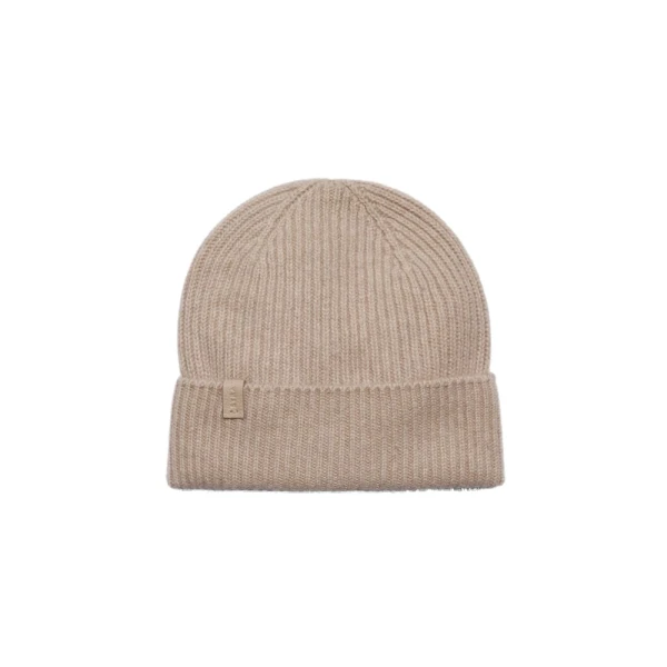 Strathberry Westray Ribbed Cashmere Beanie