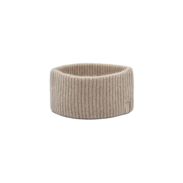 Westray Ribbed Cashmere Headband in Oat