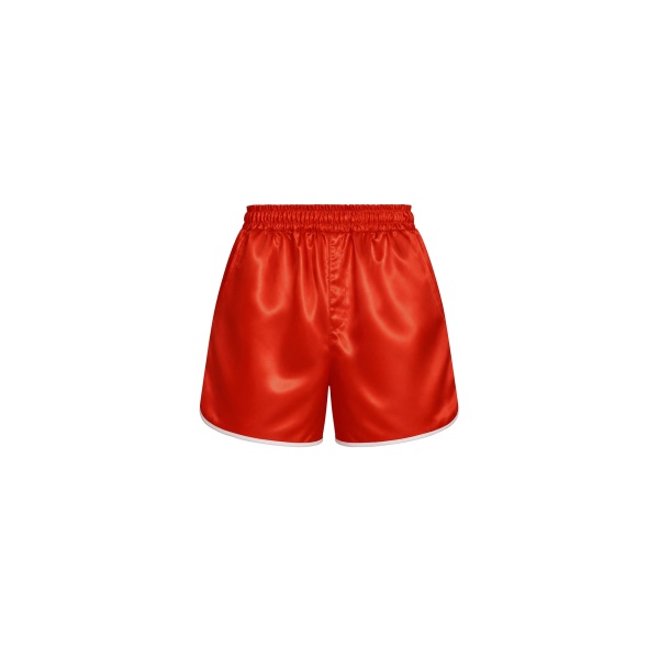 The Frankie Shop Adia Satin Boxer Shorts