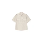 The Frankie Shop Aduna Satin Utility Shirt