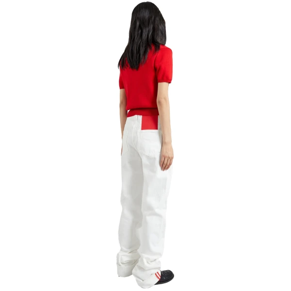 The Frankie Shop Amelot Knit Short Sleeve Cardigan