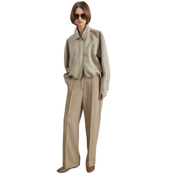 The Frankie Shop Ancona Curved Blouson