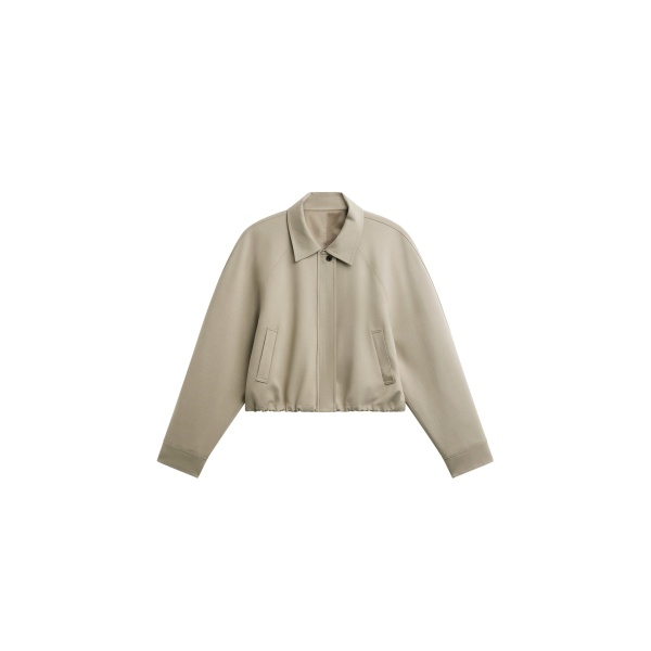 The Frankie Shop Ancona Curved Blouson