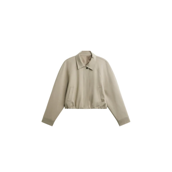 The Frankie Shop Ancona Curved Blouson