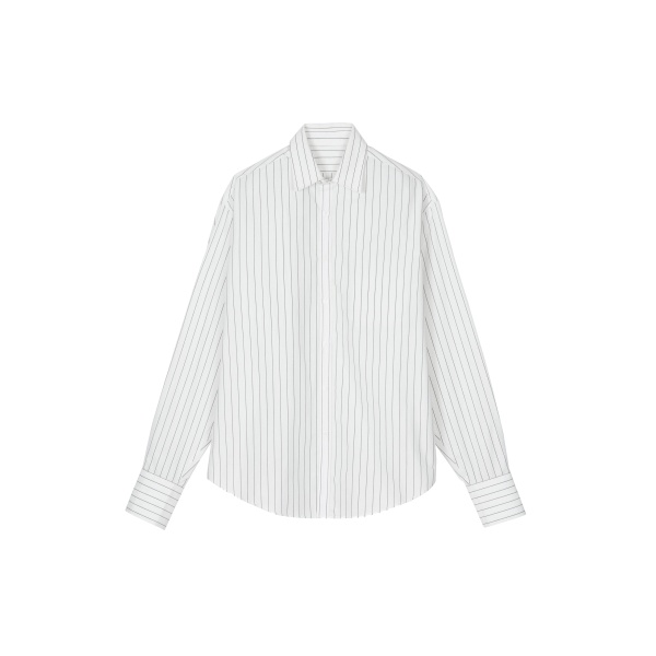 The Frankie Shop Anvers Button Up Striped Shirt