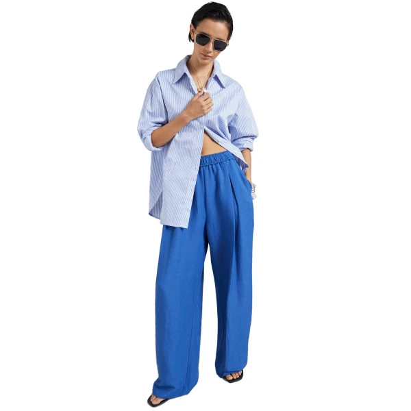 The Frankie Shop Anzio Wide Leg Pants