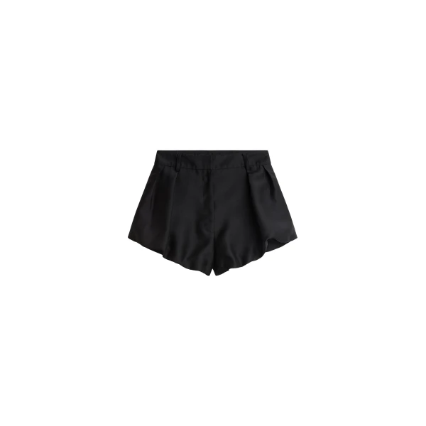 The Frankie Shop Arles Bubble Hem Shorts