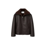 The Frankie Shop Aspen Faux Leather Jacket