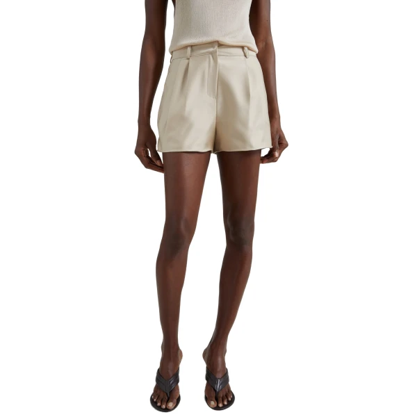 The Frankie Shop Avanca Wired Mini Shorts
