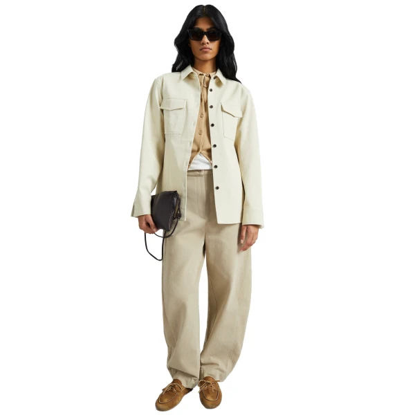 The Frankie Shop Aversa Tailored Overshirt