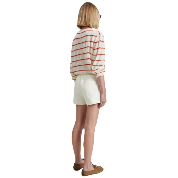 The Frankie Shop Ayen Sheer Knit Top