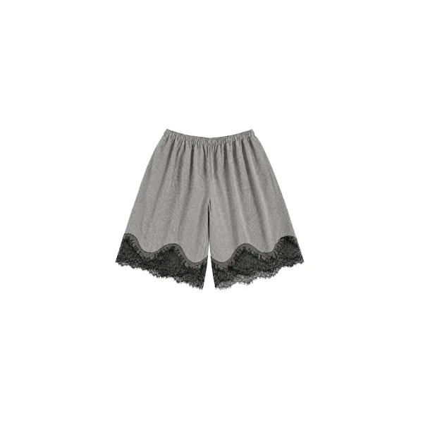 The Frankie Shop Baxter Lace Bermuda Shorts