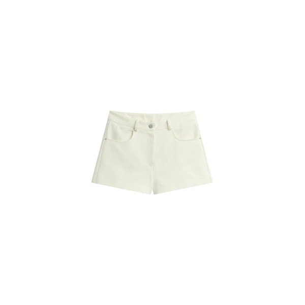 The Frankie Shop Belma Textured Mini Shorts