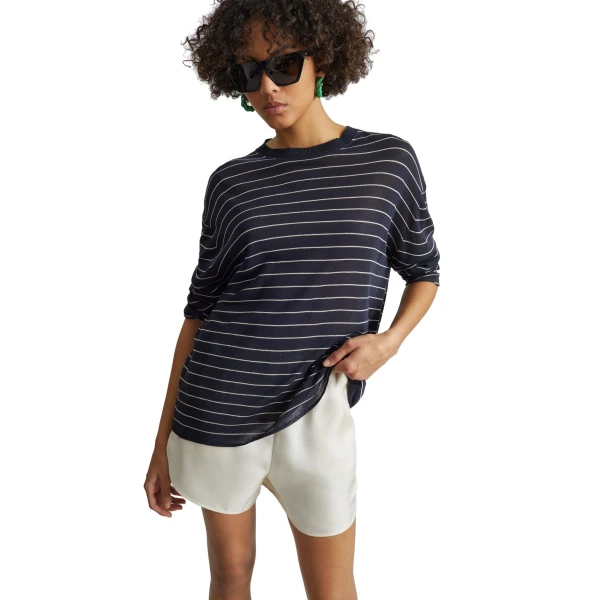 The Frankie Shop Biarritz Fine Knit Pullover