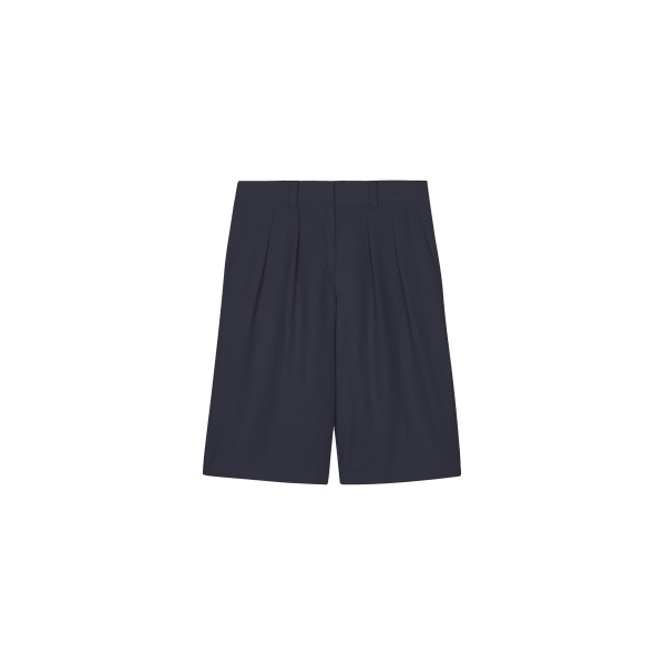 The Frankie Shop Bilbao Pleated Bermuda Shorts