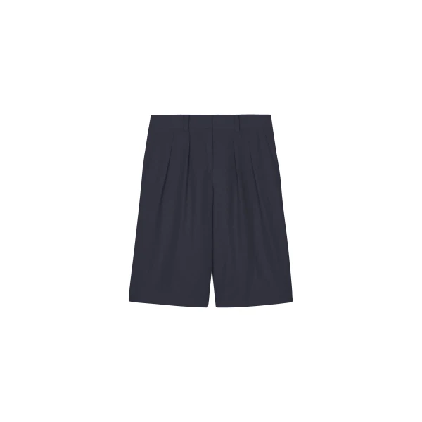 The Frankie Shop Bilbao Pleated Bermuda Shorts