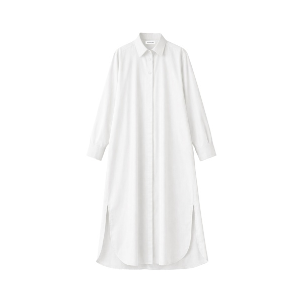 The Frankie Shop Bloom Organic Cotton Shirt Dress