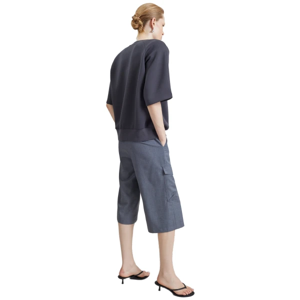 The Frankie Shop Brise Neoprene T-Shirt