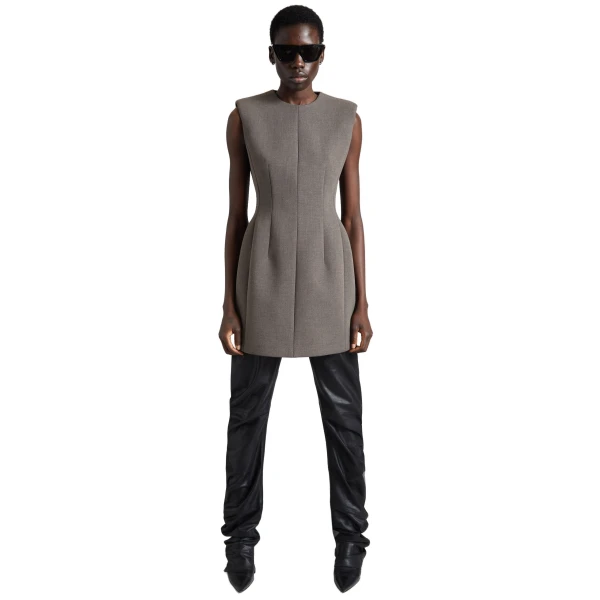 taupe melange dresses