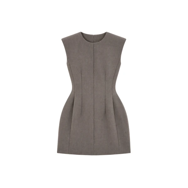 The Frankie Shop Bryn Cinched Mini Dress