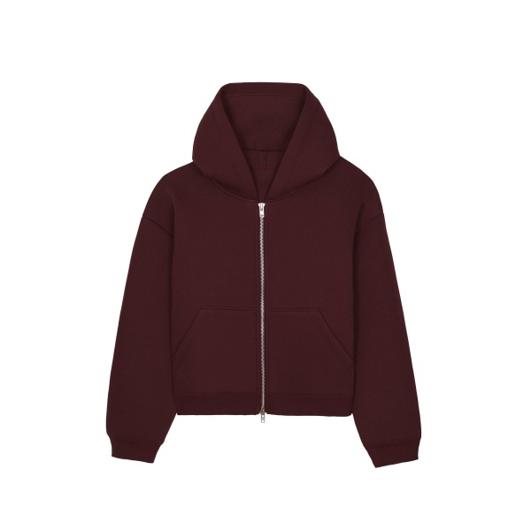 The Frankie Shop Calder Neoprene Zip-Up Hoodie