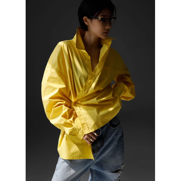 The Frankie Shop Cascais Oversized Shirt