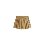 The Frankie Shop Castalia Cotton Gathered Shorts