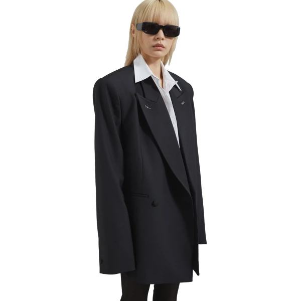 The Frankie Shop Cheyenne Padded Blazer