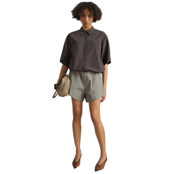 The Frankie Shop Comporta Drawstring Shirt