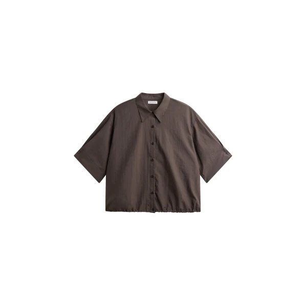 The Frankie Shop Comporta Drawstring Shirt