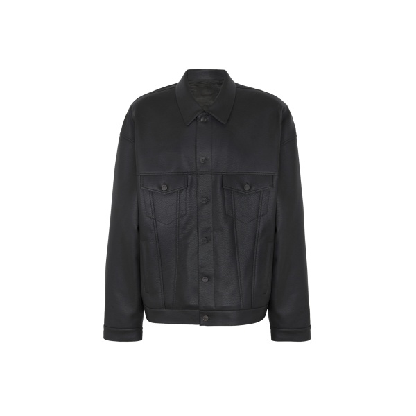 The Frankie Shop Conan Faux Leather Jacket