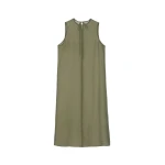 Corindi Sheer Organza Dress in Olive by The Frankie Shop – Dresses The Frankie Shop Corindi Sheer Organza Dress