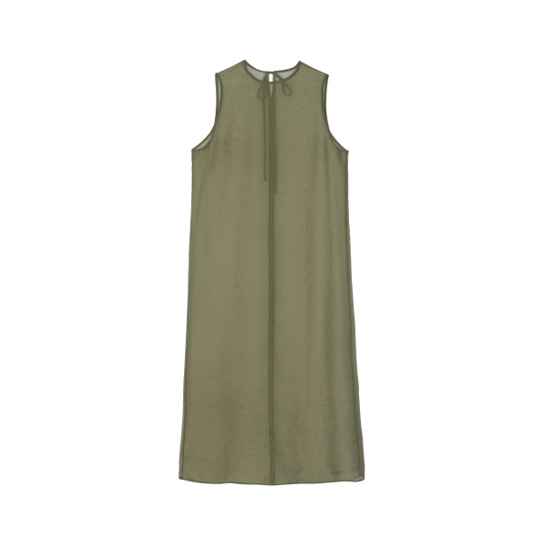 The Frankie Shop Corindi Sheer Organza Dress