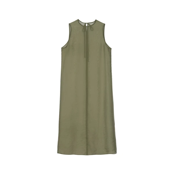 The Frankie Shop Corindi Sheer Organza Dress