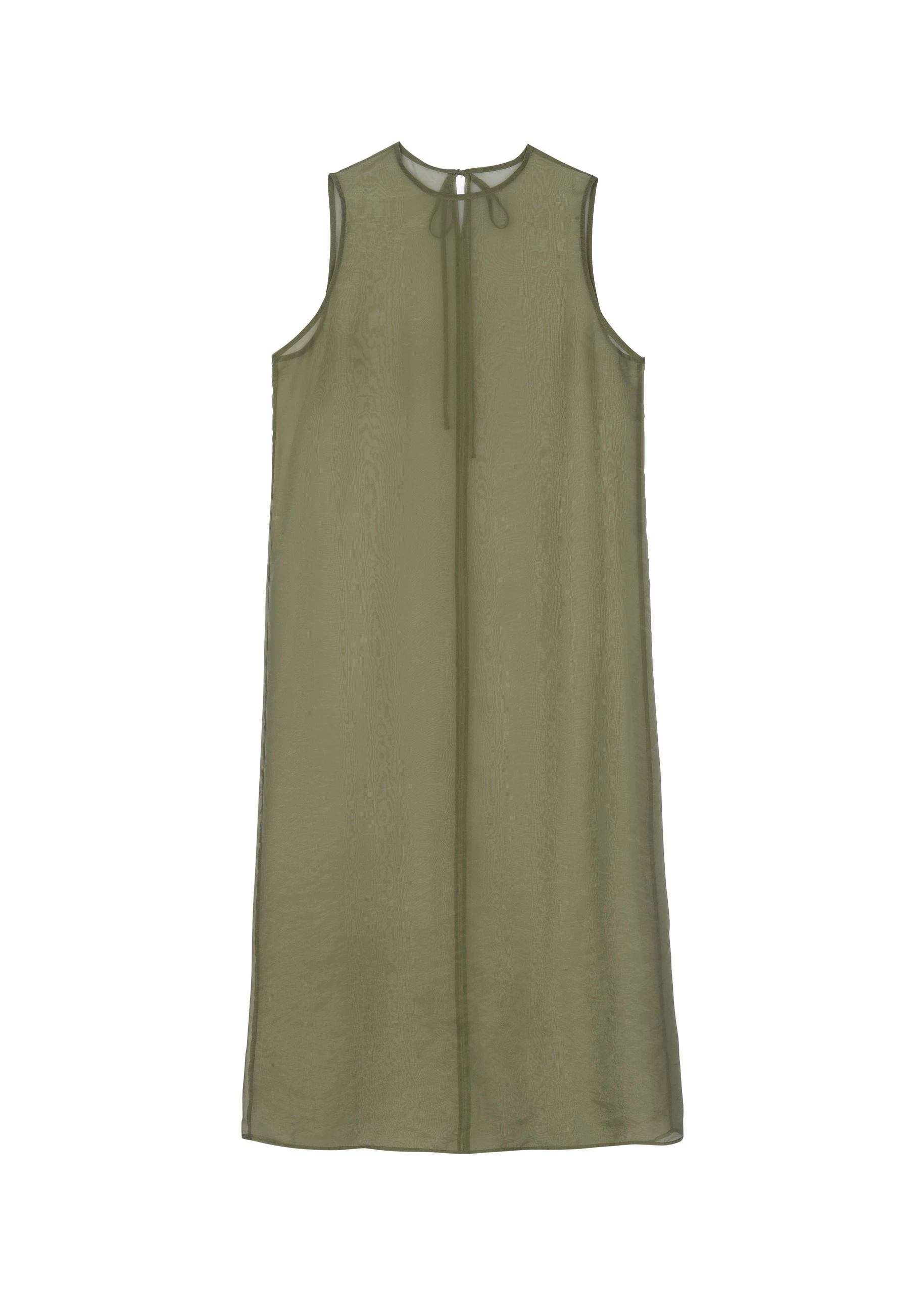 Corindi Sheer Organza Dress in Olive by The Frankie Shop – Dresses The Frankie Shop Corindi Sheer Organza Dress