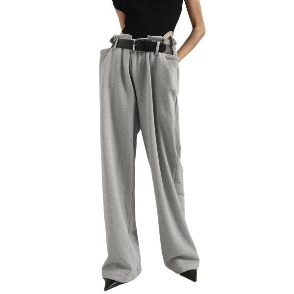 grey pants