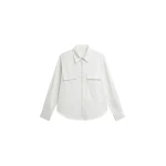 Covo Shirt in Cream by The Frankie Shop – Tops The Frankie Shop Covo Shirt