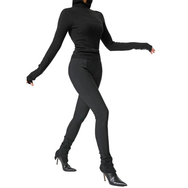 The Frankie Shop Danae Hooded Knit Top