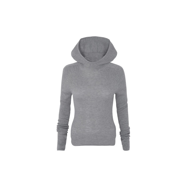 The Frankie Shop Danae Hooded Knit Top