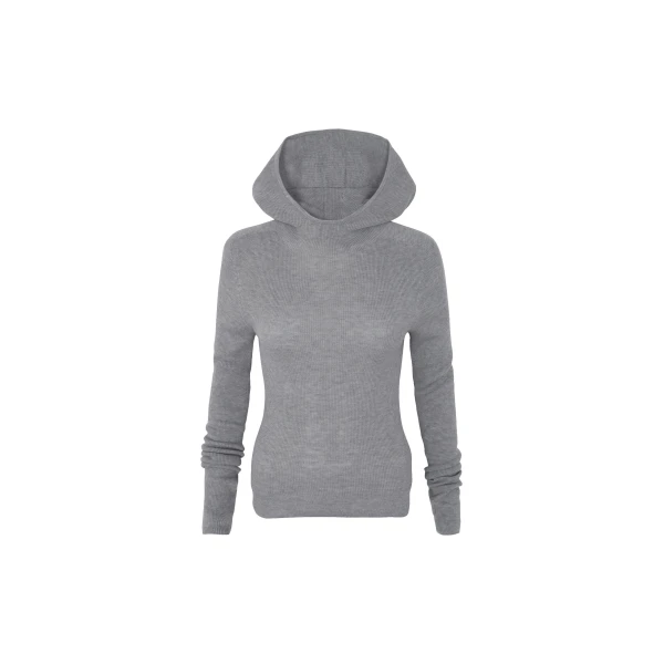 The Frankie Shop Danae Hooded Knit Top