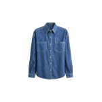 The Frankie Shop Deira Denim Shirt