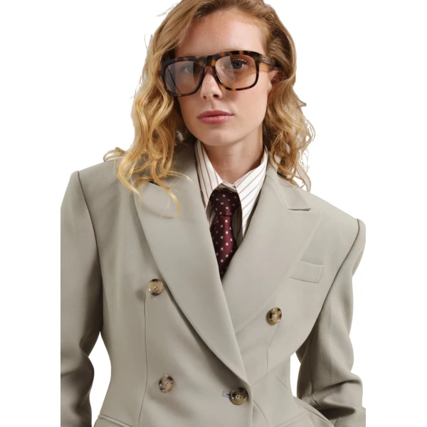 The Frankie Shop Dina Double Breasted Blazer